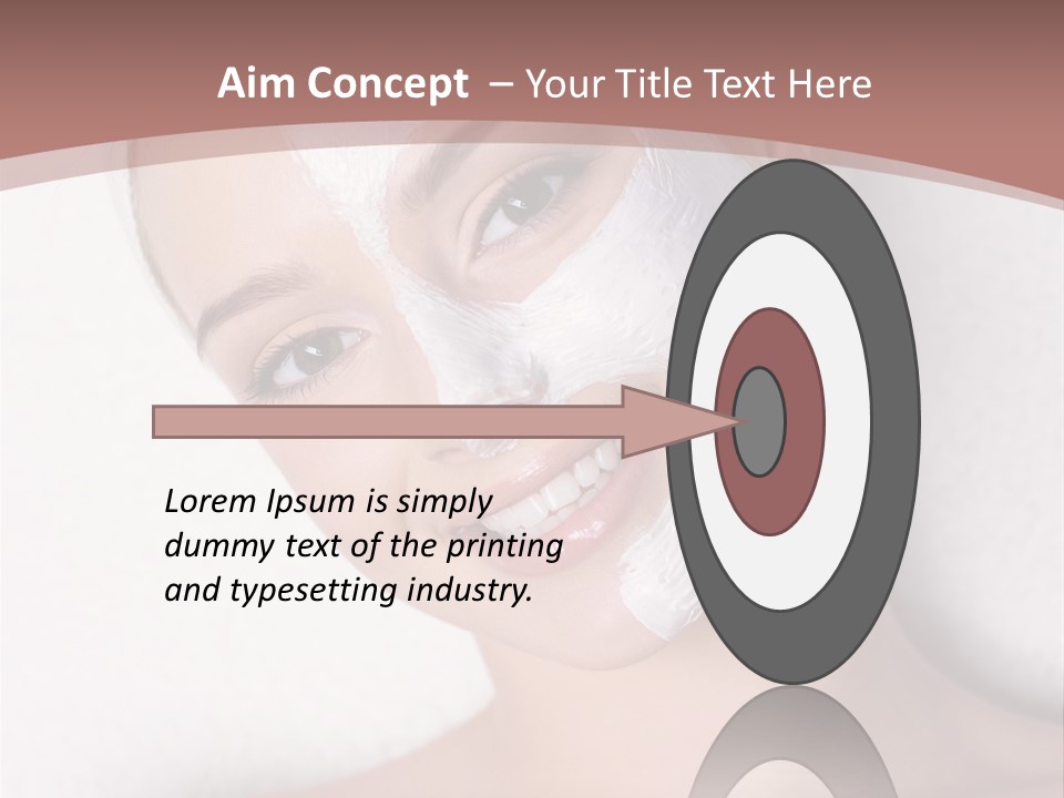 Skin Angle Young PowerPoint Template