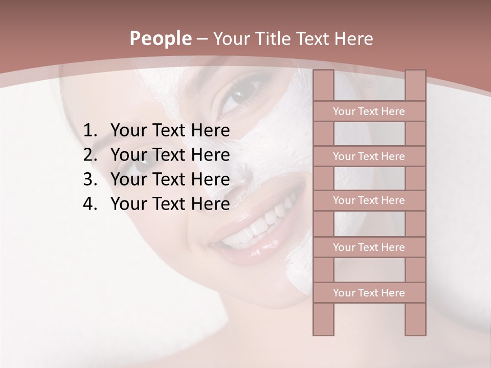 Skin Angle Young PowerPoint Template