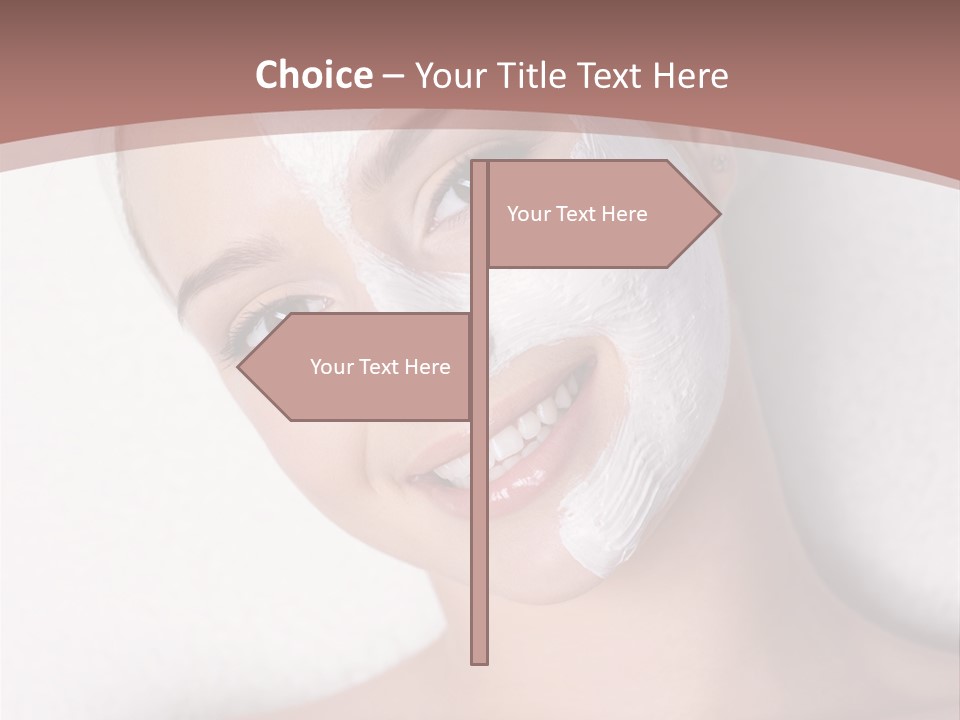 Skin Angle Young PowerPoint Template