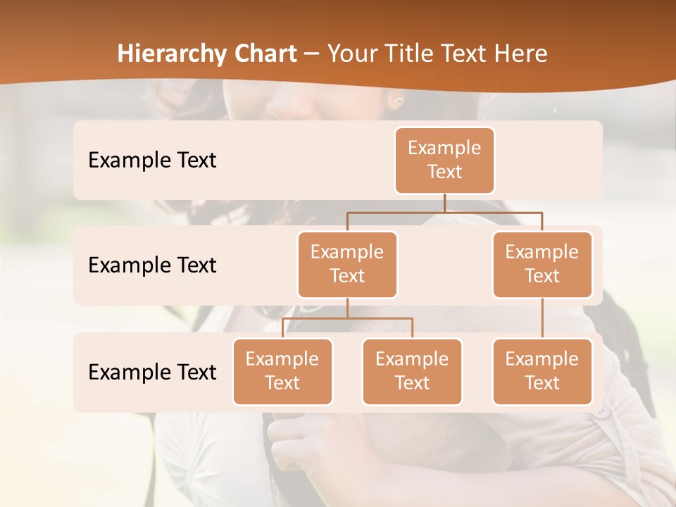 Student Smiles Lady PowerPoint Template