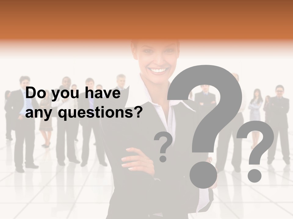 White Together Girl PowerPoint Template