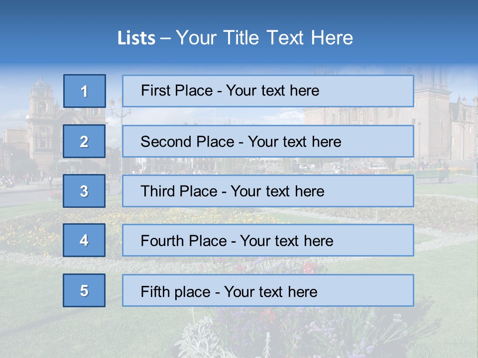 Arms Bricks Architecture PowerPoint Template