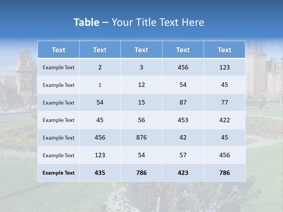 Arms Bricks Architecture PowerPoint Template