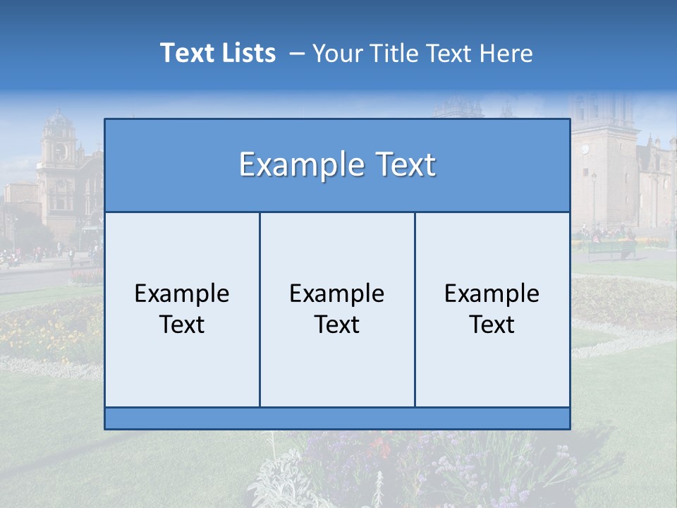 Arms Bricks Architecture PowerPoint Template