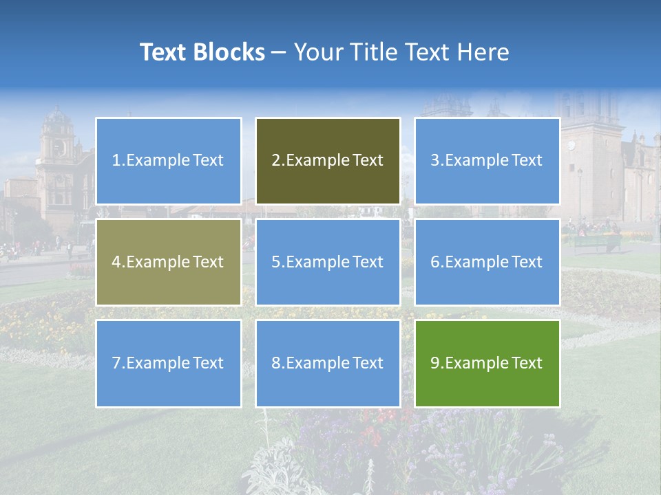 Arms Bricks Architecture PowerPoint Template