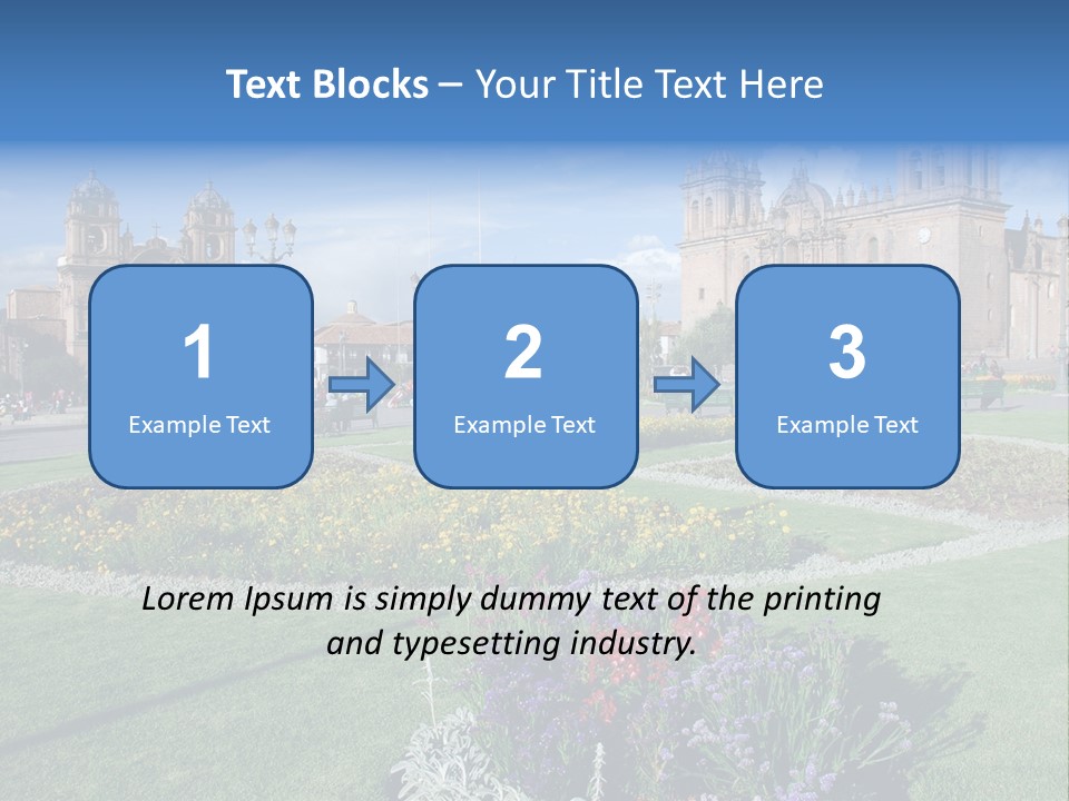 Arms Bricks Architecture PowerPoint Template