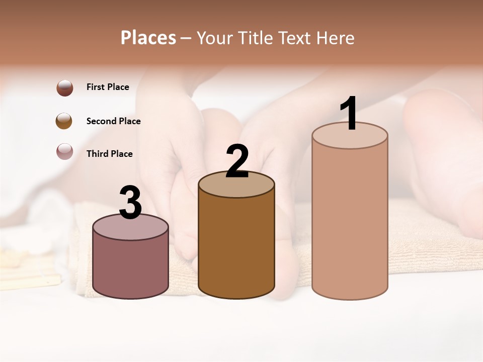 Joy White Resting PowerPoint Template