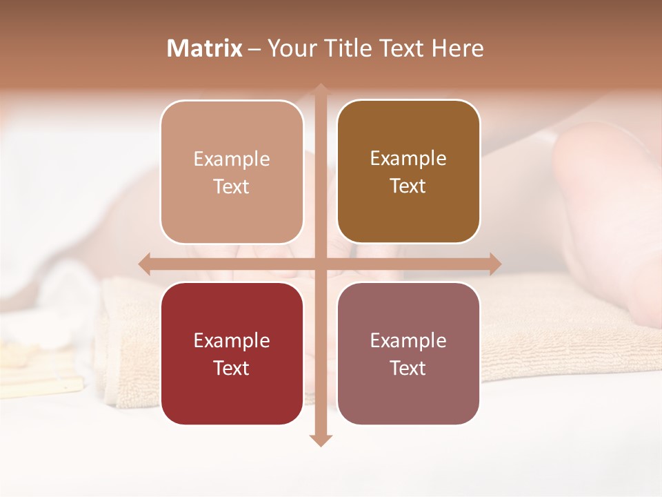 Joy White Resting PowerPoint Template