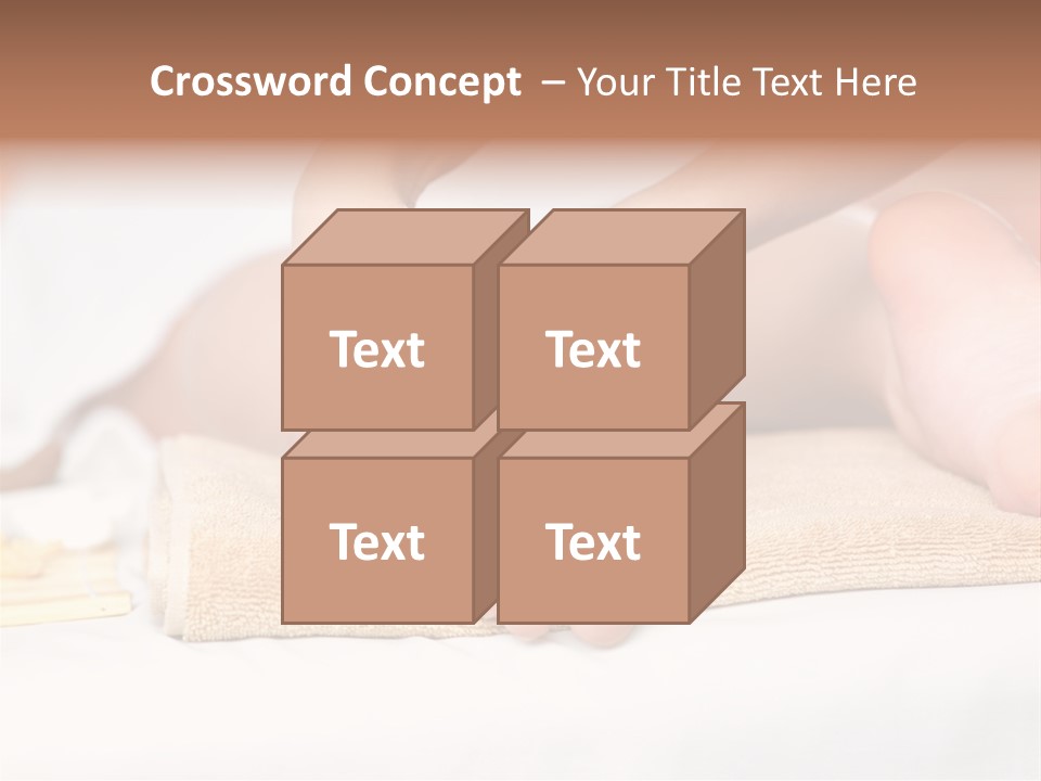 Joy White Resting PowerPoint Template