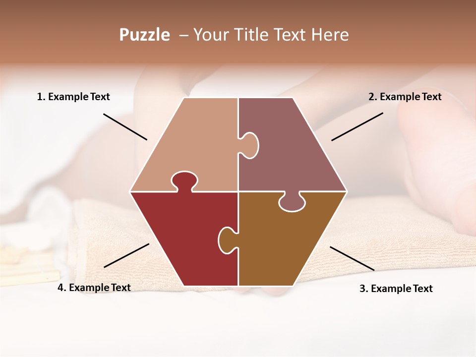 Joy White Resting PowerPoint Template