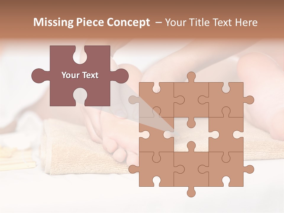 Joy White Resting PowerPoint Template