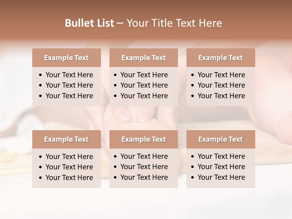 Joy White Resting PowerPoint Template