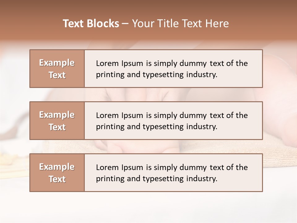 Joy White Resting PowerPoint Template