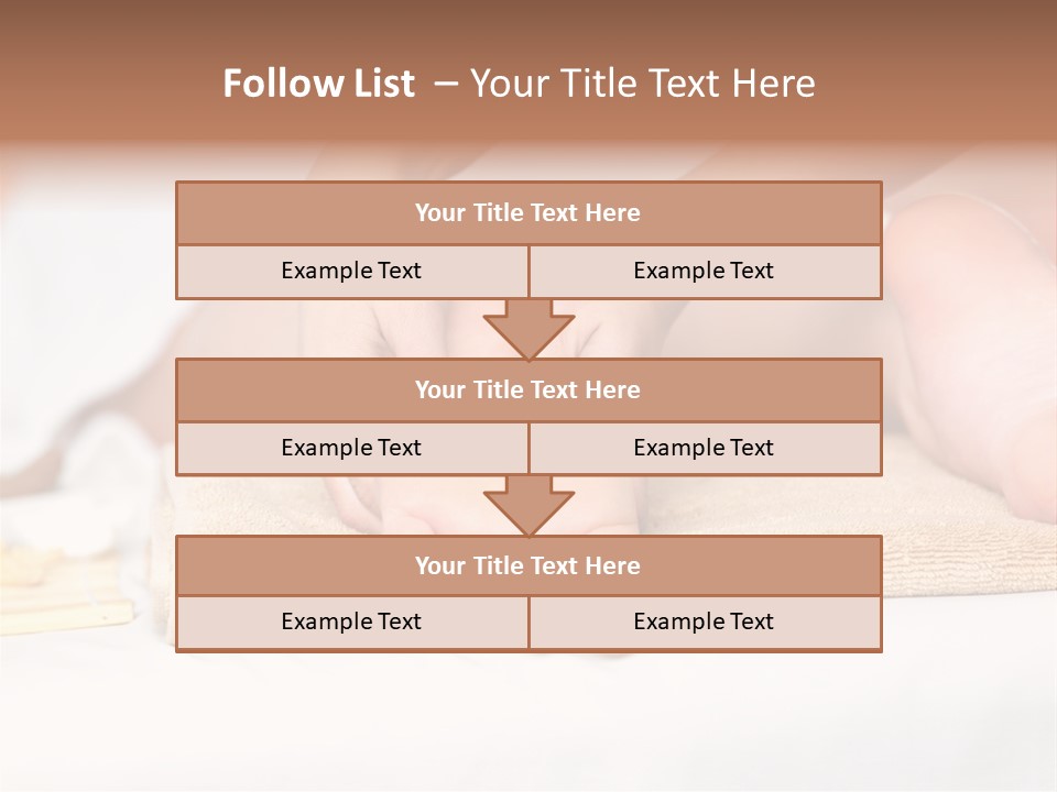 Joy White Resting PowerPoint Template