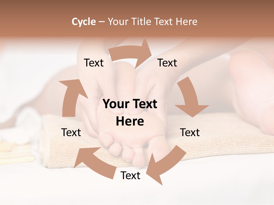 Joy White Resting PowerPoint Template