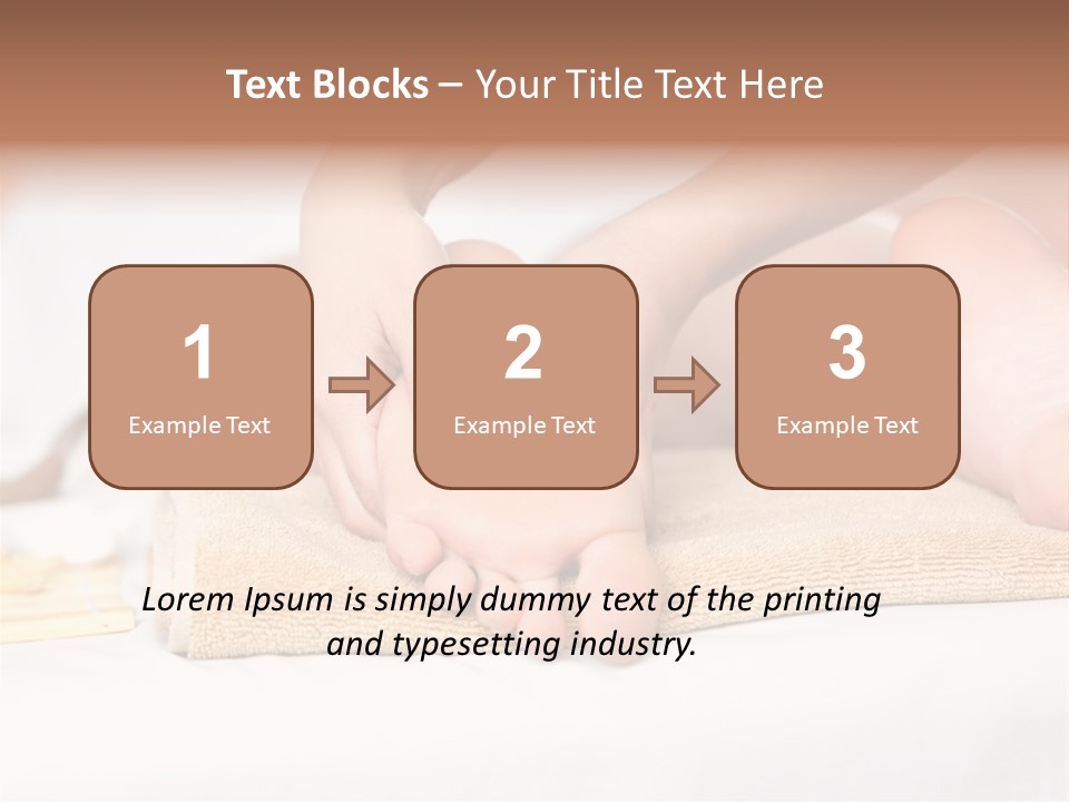 Joy White Resting PowerPoint Template