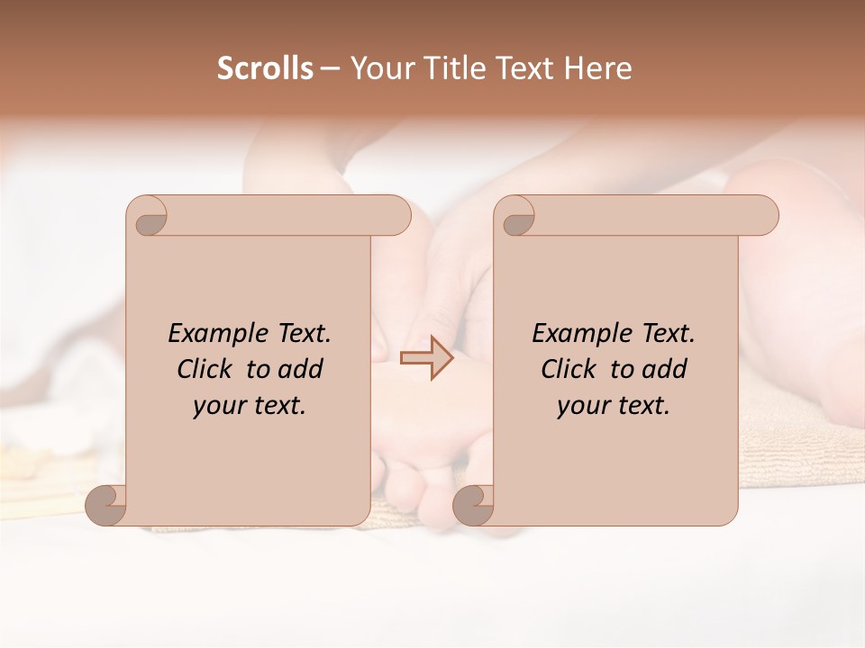 Joy White Resting PowerPoint Template