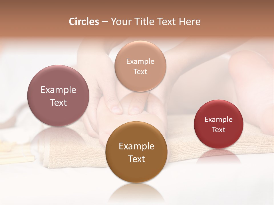 Joy White Resting PowerPoint Template