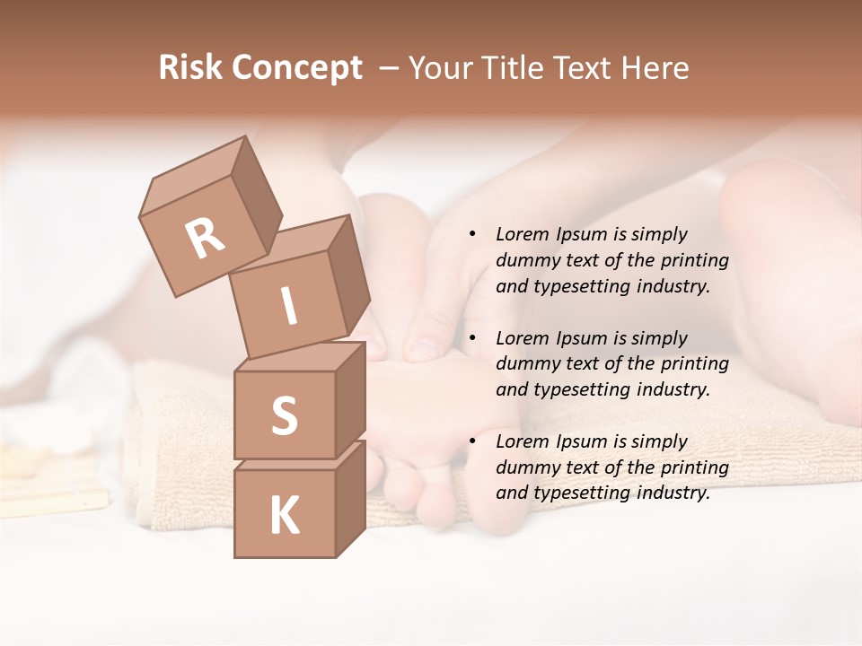 Joy White Resting PowerPoint Template