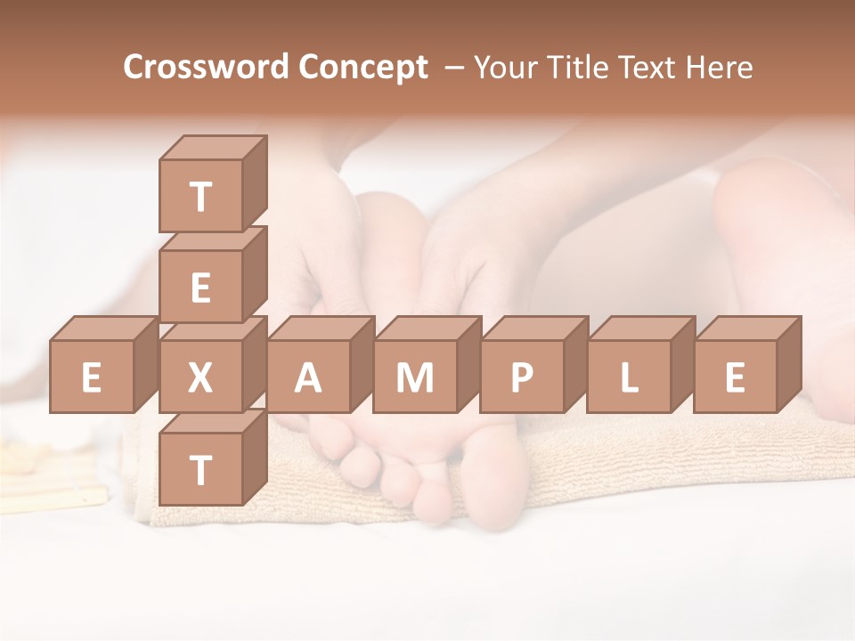 Joy White Resting PowerPoint Template