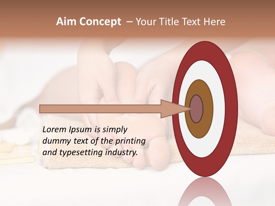 Joy White Resting PowerPoint Template