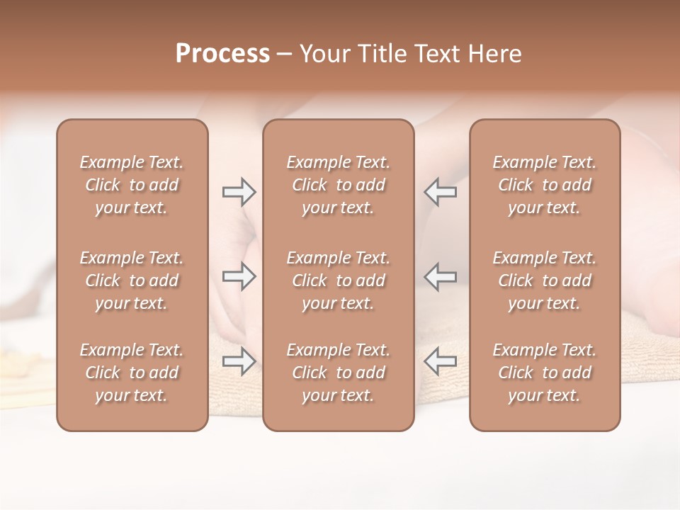Joy White Resting PowerPoint Template