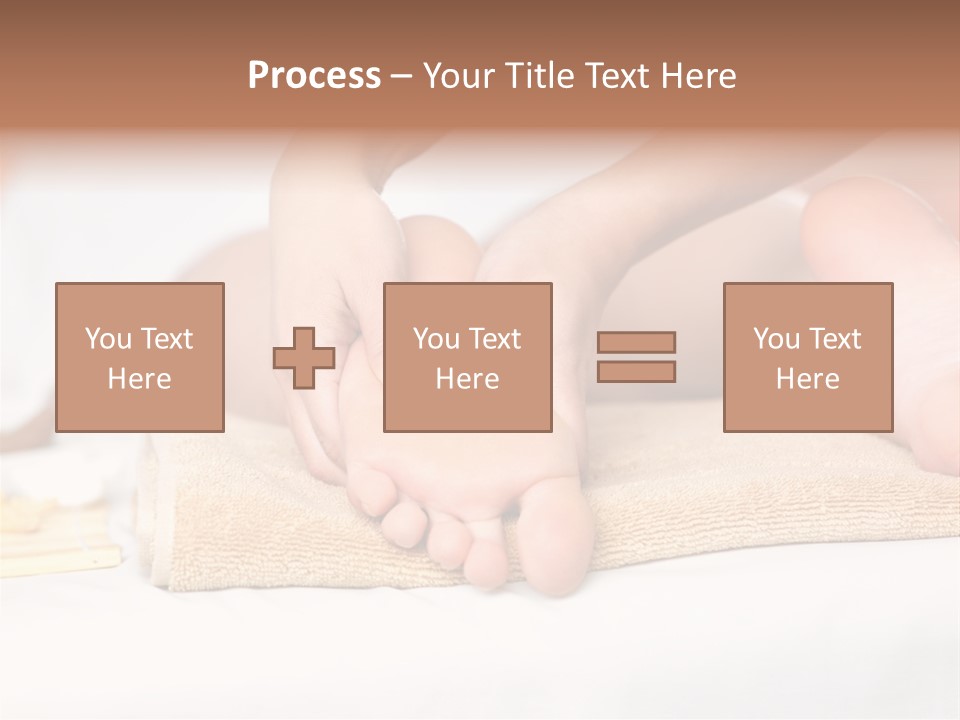 Joy White Resting PowerPoint Template