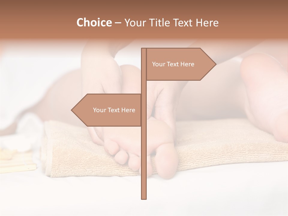 Joy White Resting PowerPoint Template