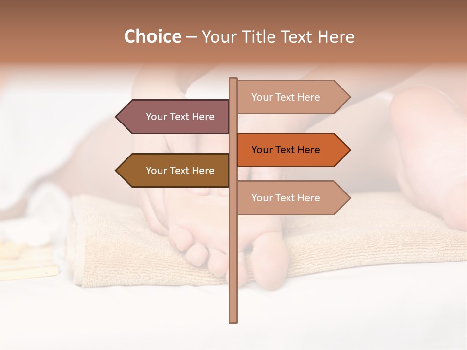 Joy White Resting PowerPoint Template