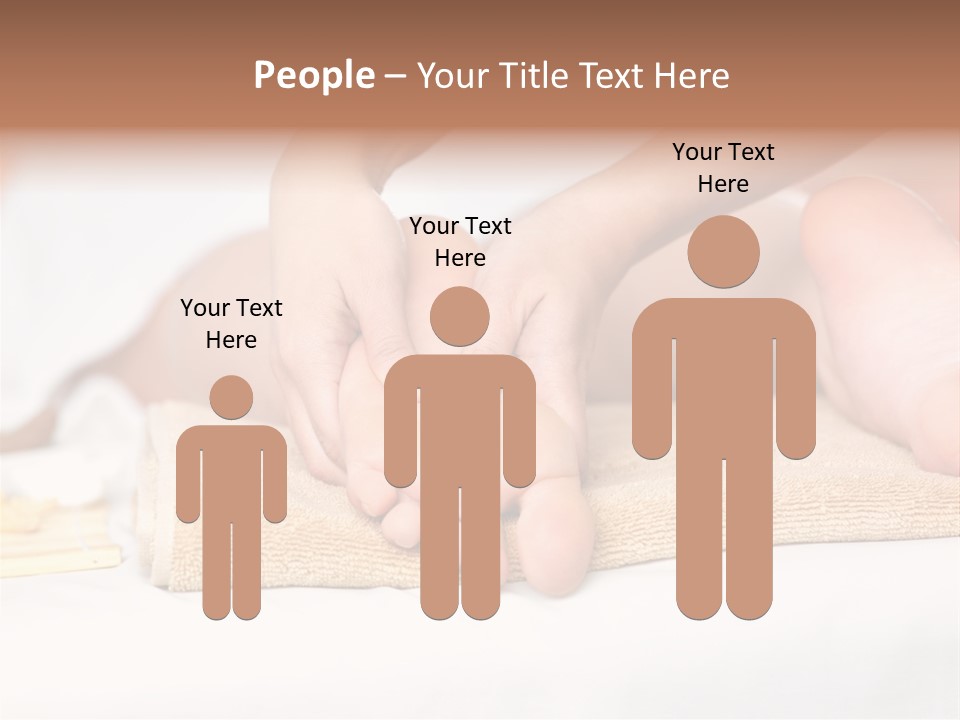 Joy White Resting PowerPoint Template