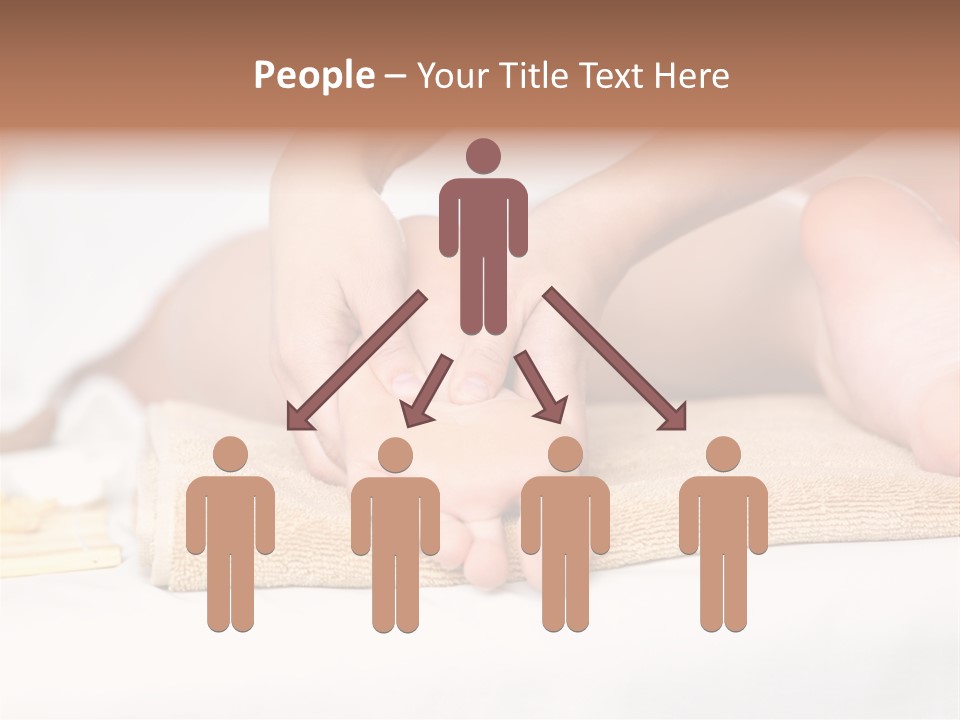 Joy White Resting PowerPoint Template