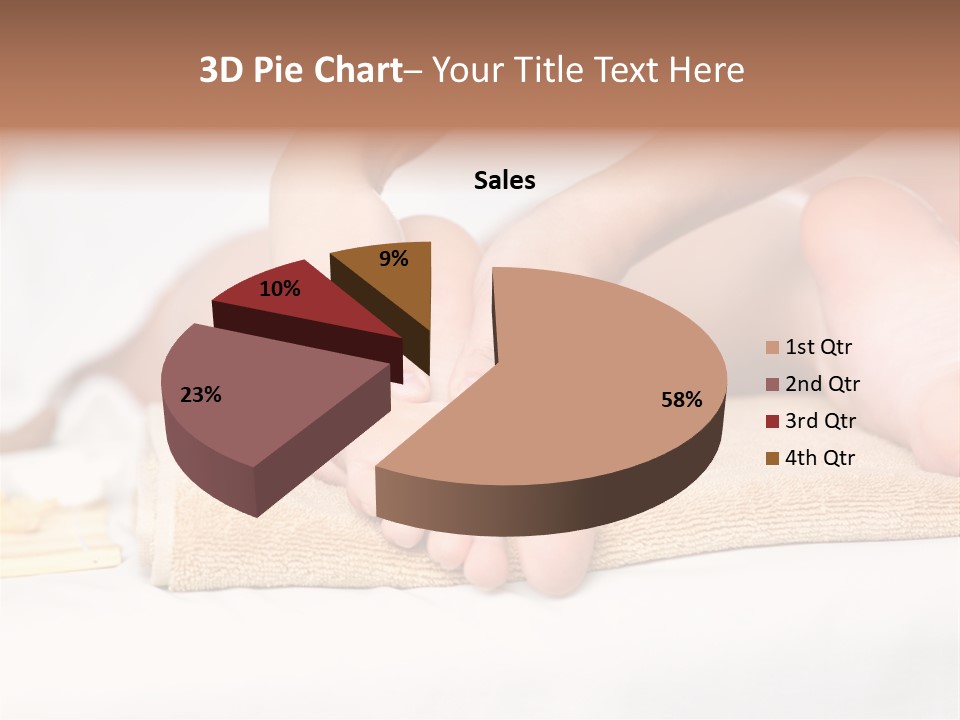 Joy White Resting PowerPoint Template