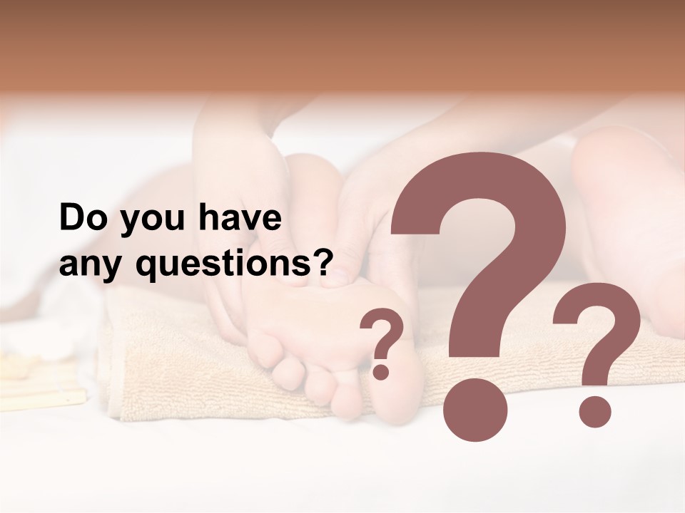 Joy White Resting PowerPoint Template