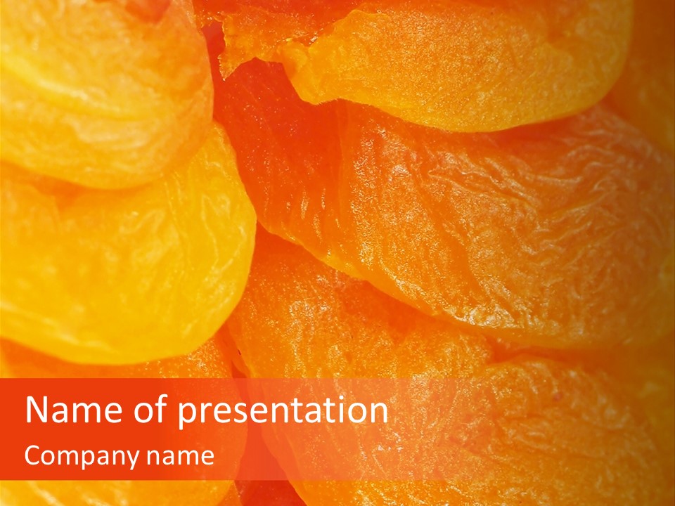 Cranberry Appetizer Mix PowerPoint Template