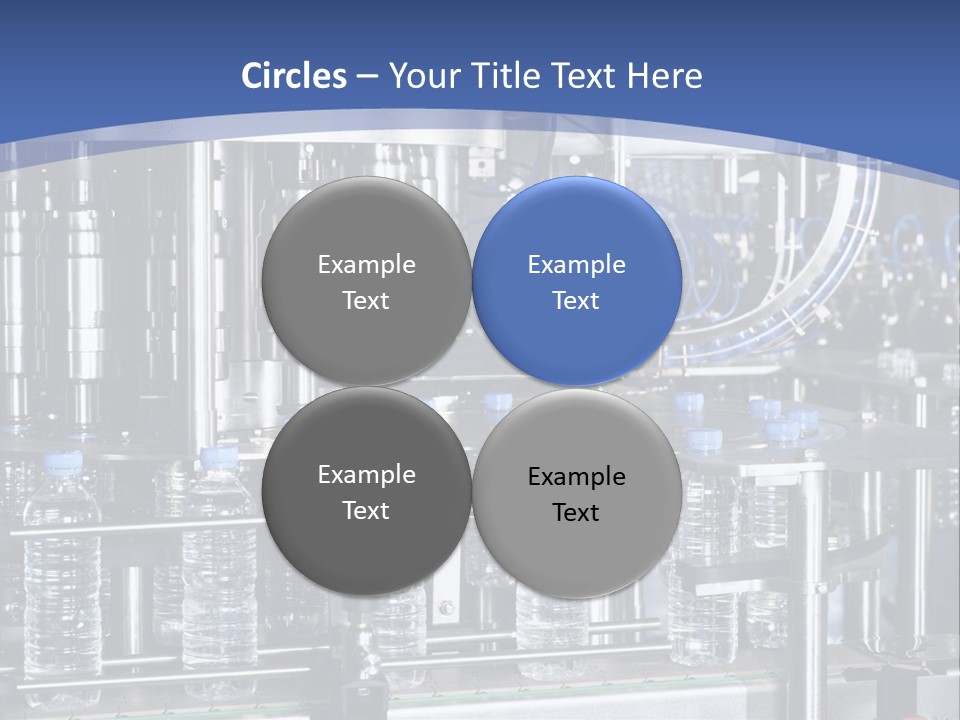 Transportation Bottle Photography PowerPoint Template