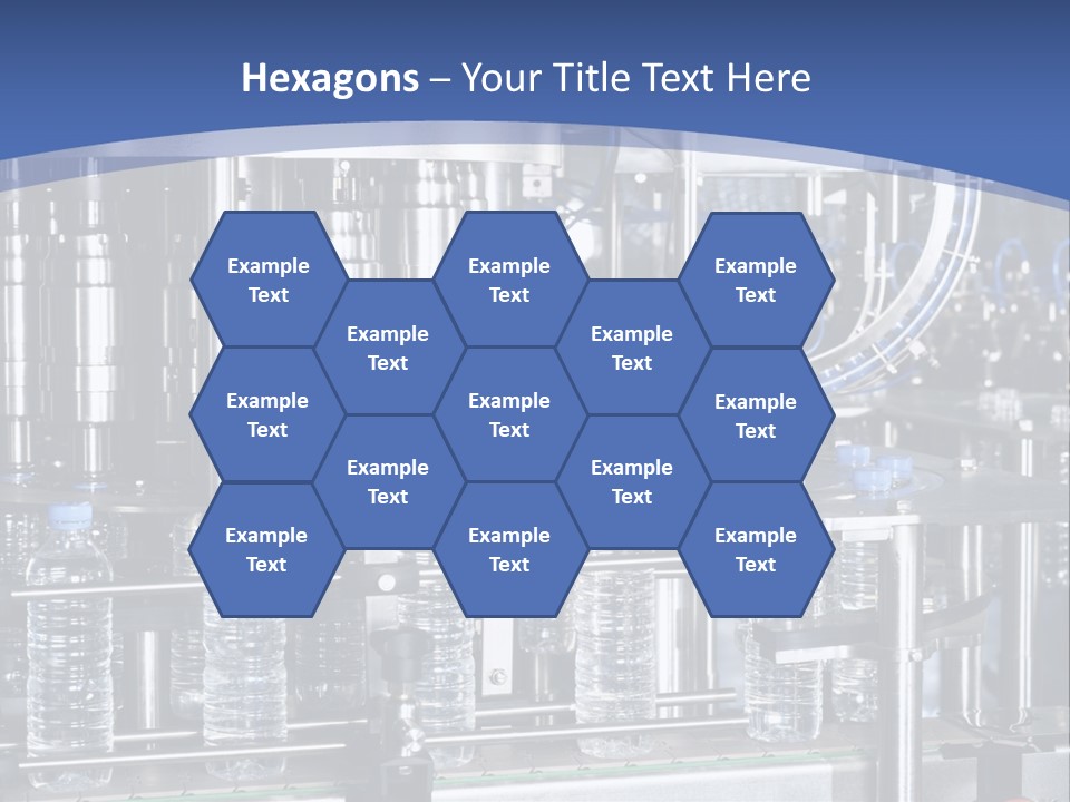 Transportation Bottle Photography PowerPoint Template