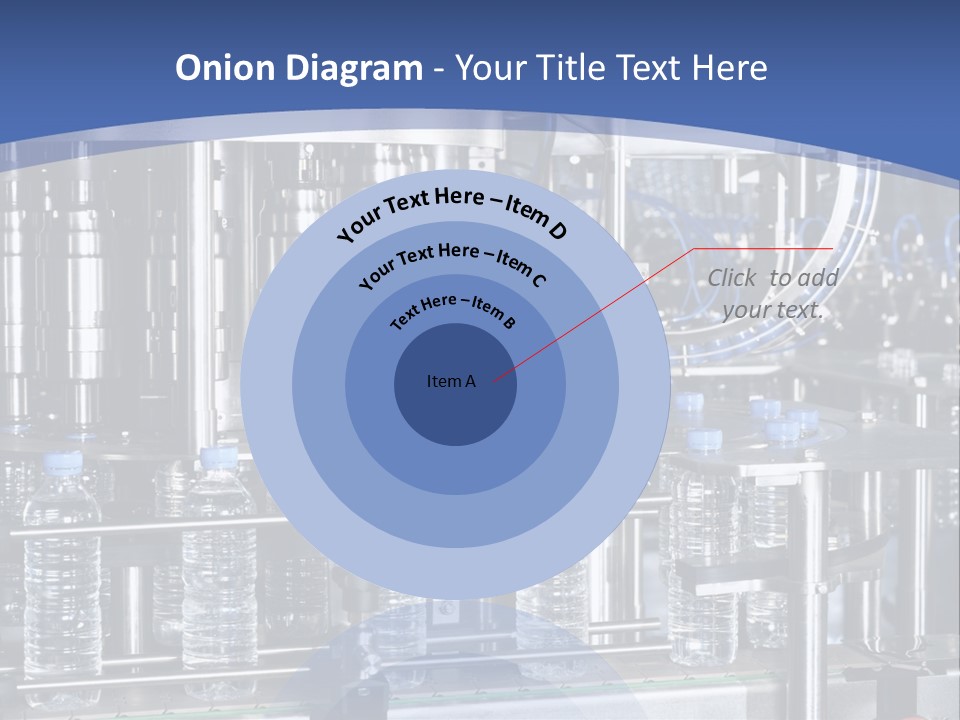 Transportation Bottle Photography PowerPoint Template