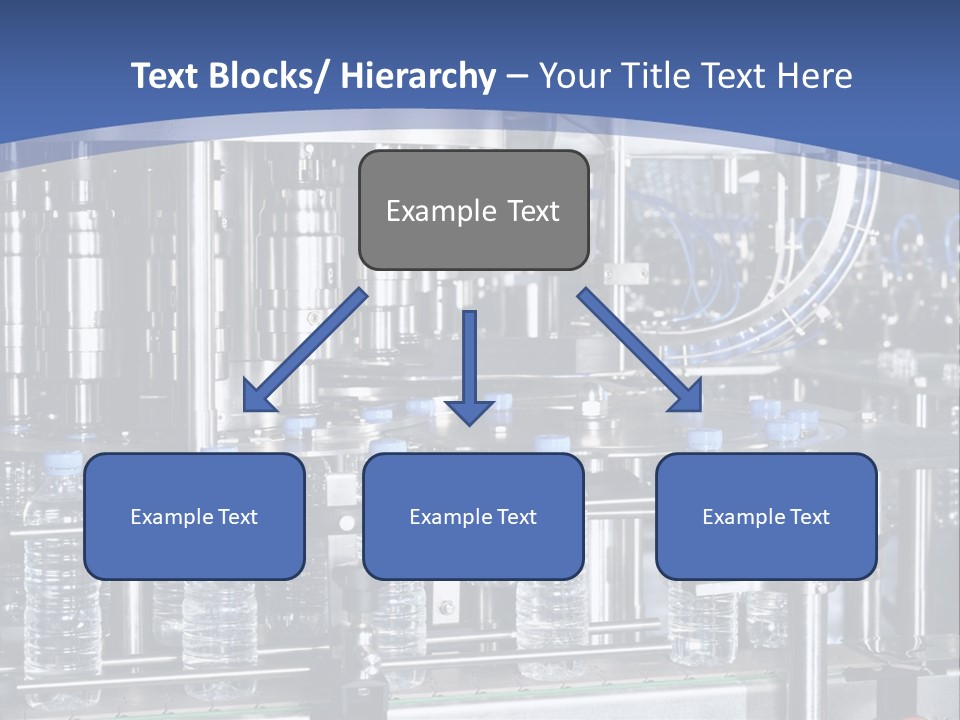 Transportation Bottle Photography PowerPoint Template