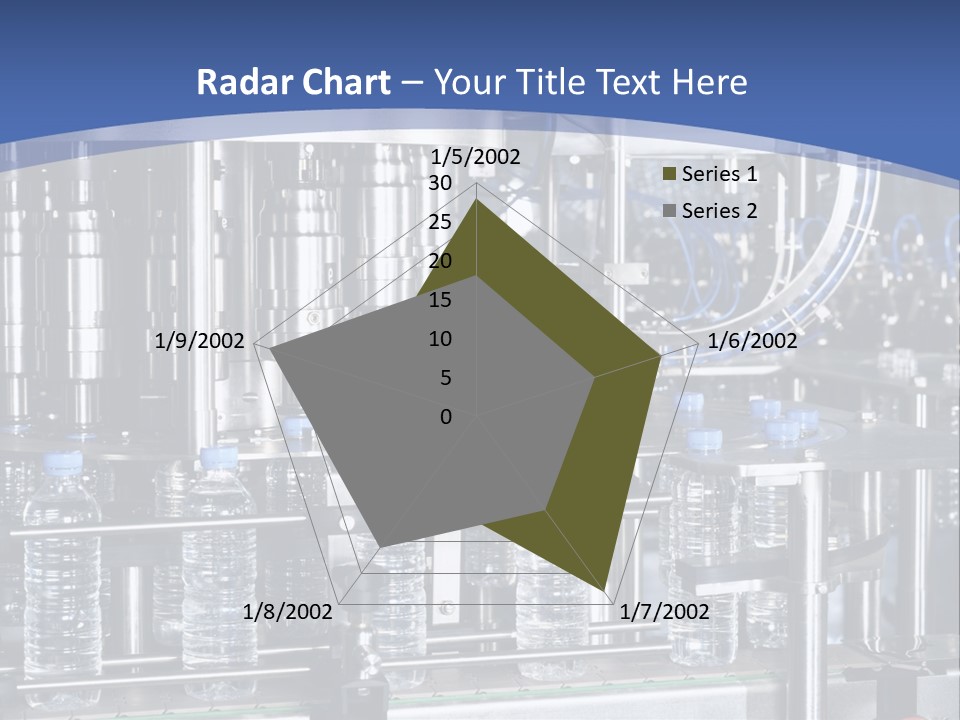 Transportation Bottle Photography PowerPoint Template
