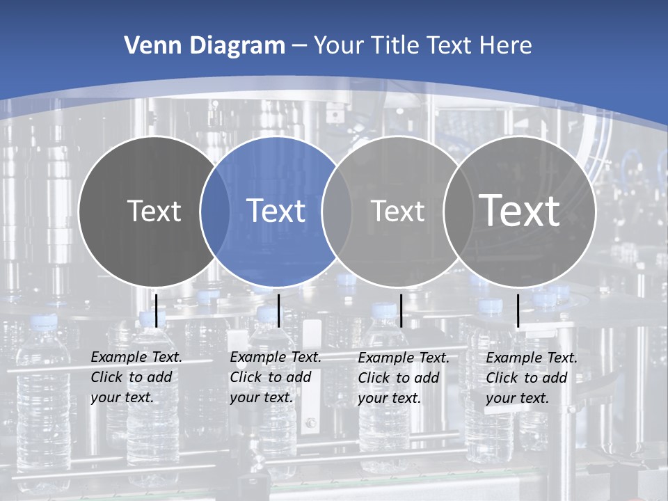 Transportation Bottle Photography PowerPoint Template
