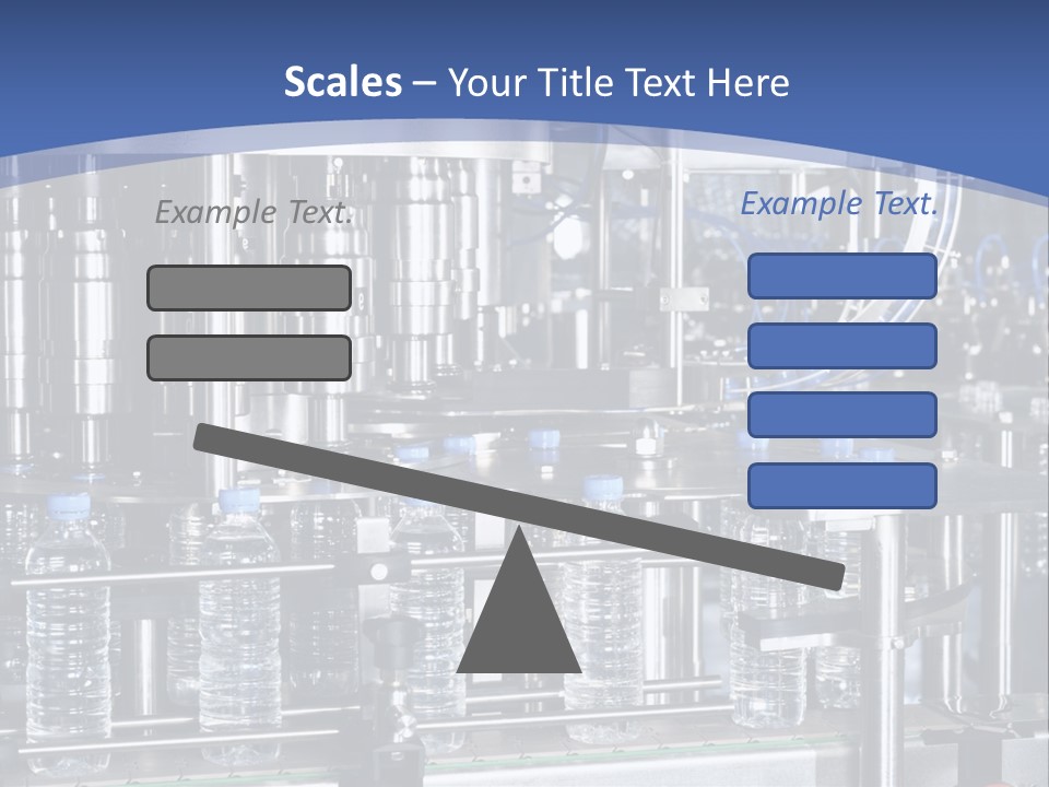 Transportation Bottle Photography PowerPoint Template
