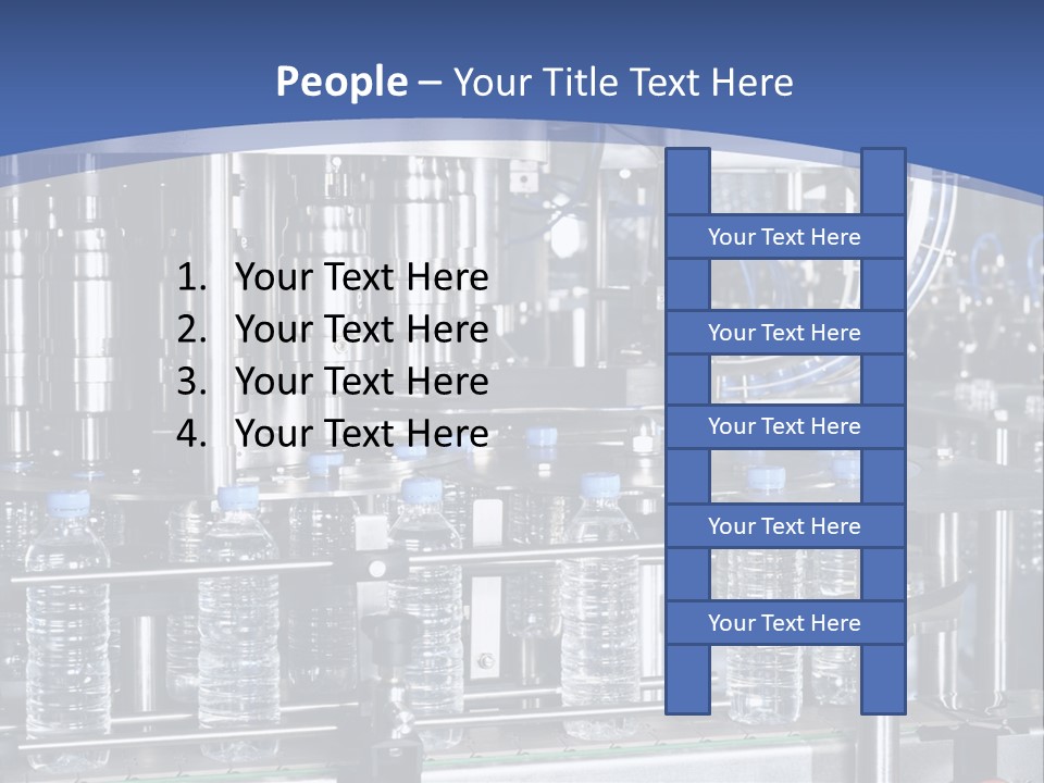 Transportation Bottle Photography PowerPoint Template