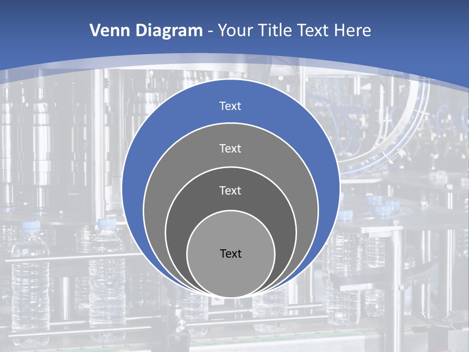 Transportation Bottle Photography PowerPoint Template