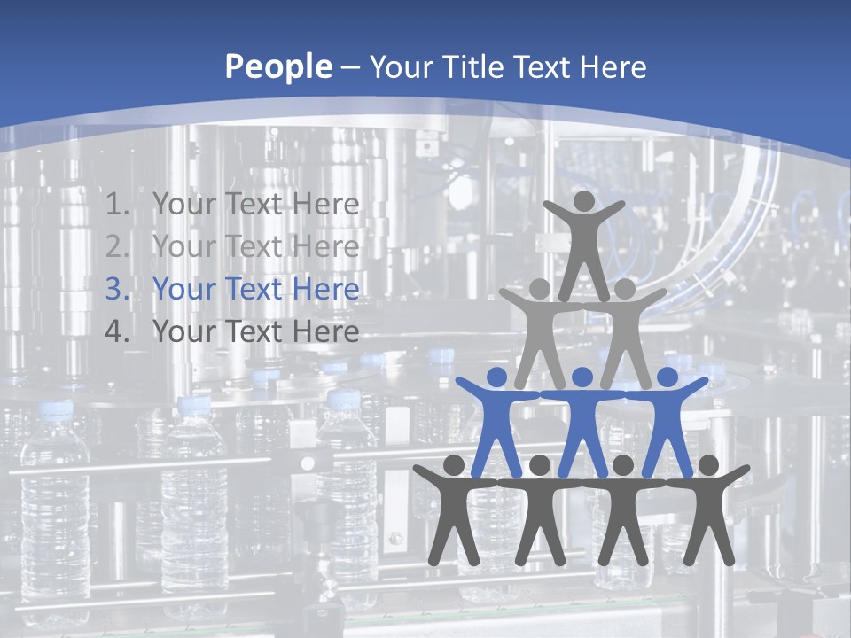 Transportation Bottle Photography PowerPoint Template