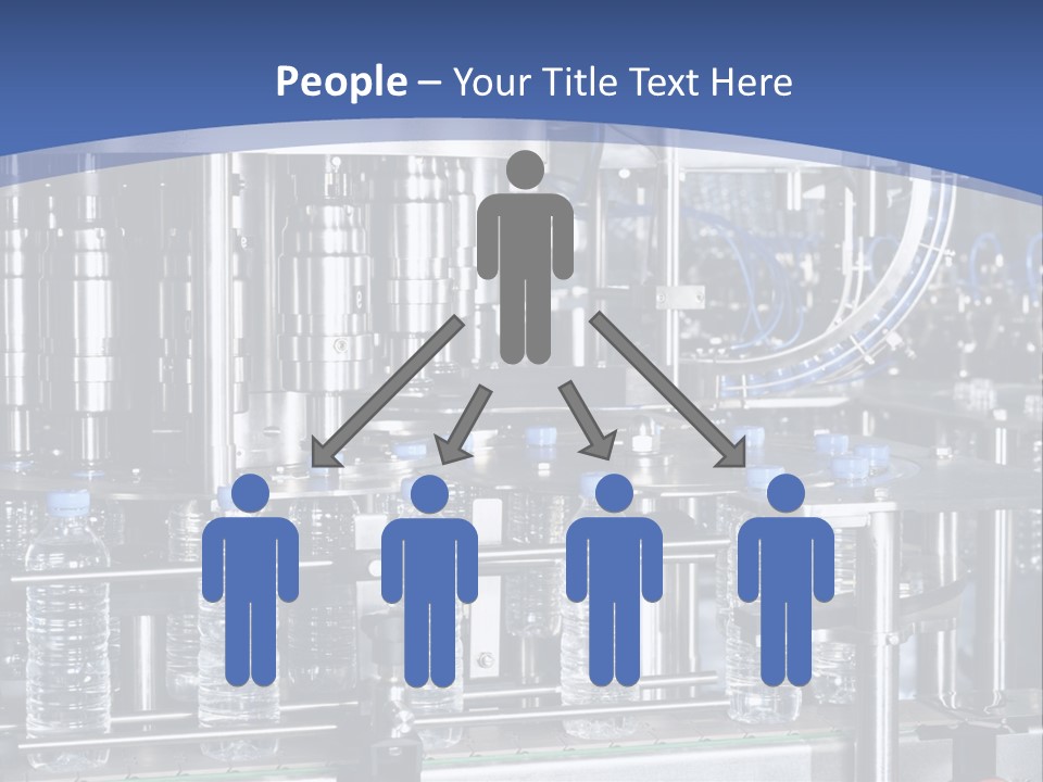 Transportation Bottle Photography PowerPoint Template