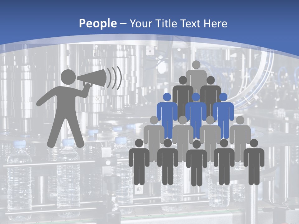 Transportation Bottle Photography PowerPoint Template