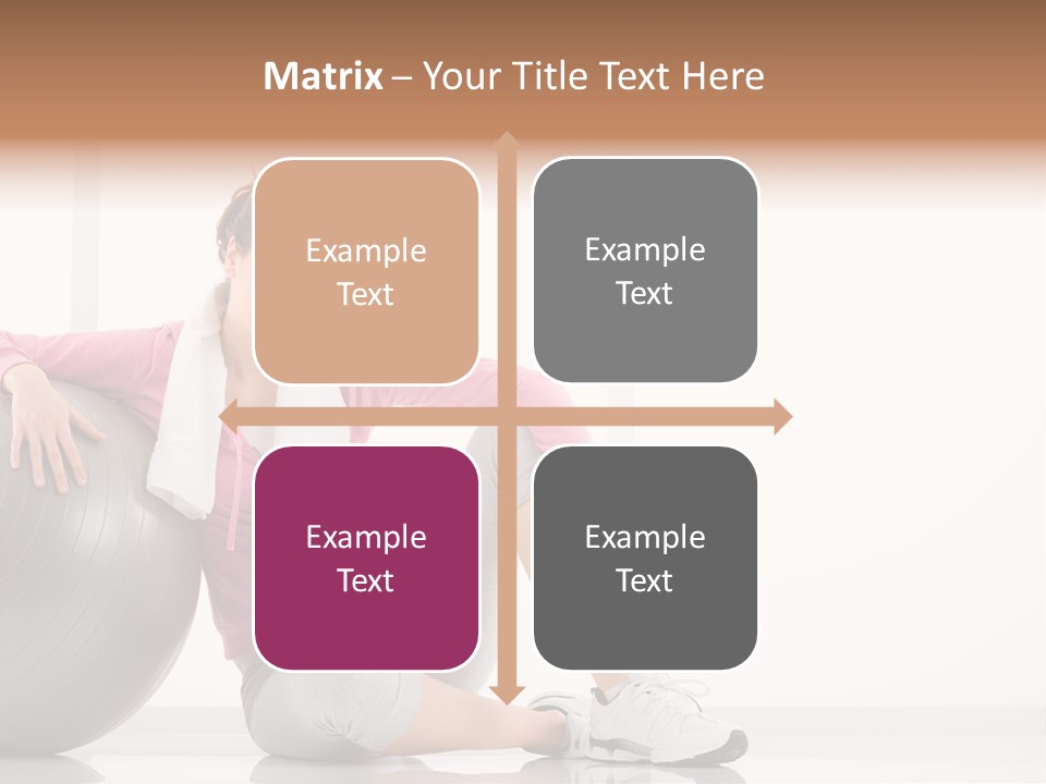 Sport Healthy Smiling PowerPoint Template