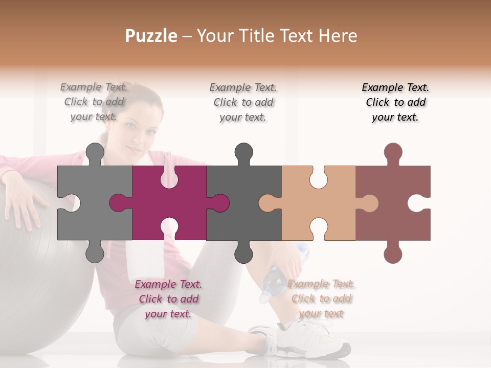 Sport Healthy Smiling PowerPoint Template