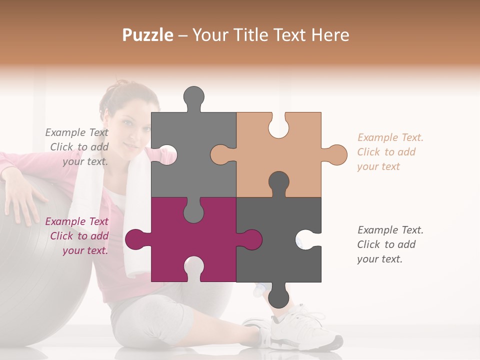 Sport Healthy Smiling PowerPoint Template