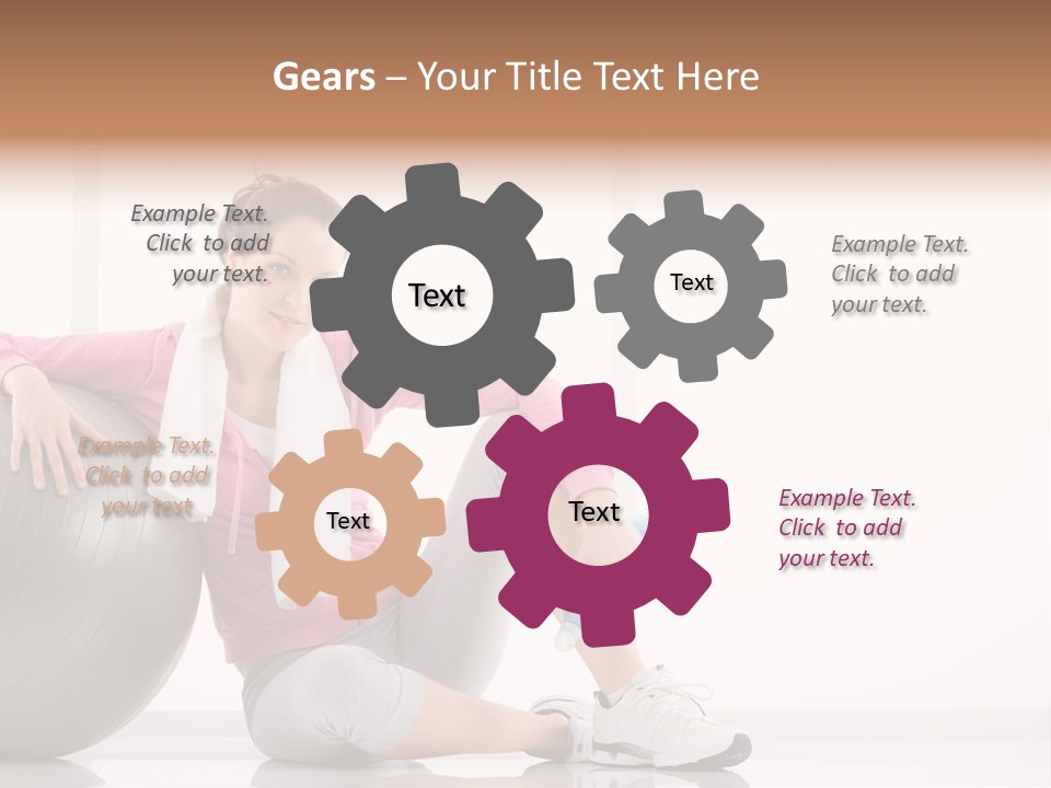 Sport Healthy Smiling PowerPoint Template